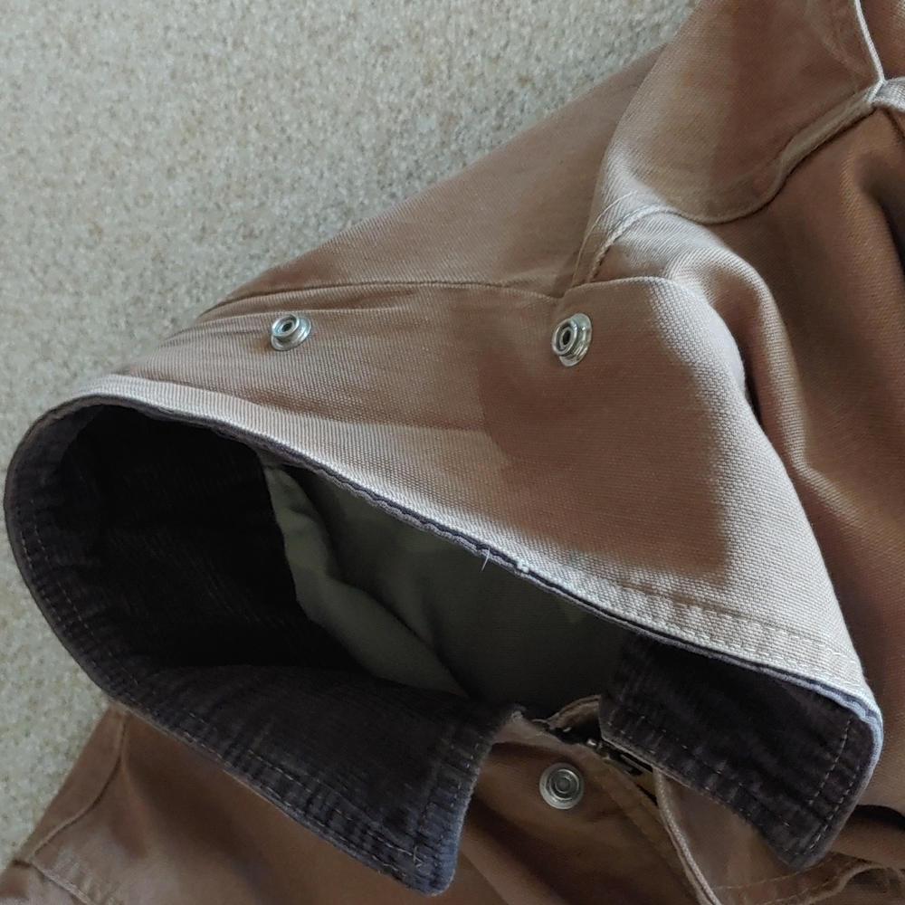 Bulwark Flame Resistant Brown Duck Bomber Jacket Size XL - Picture 11 of 14